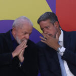 ルーラ大統領とリラ下院議長（Foto Valter Campanato/EBC）