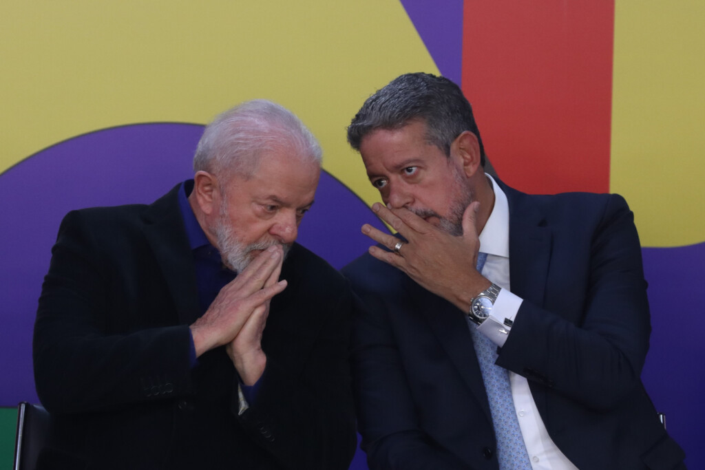 ルーラ大統領とリラ下院議長（Foto Valter Campanato/EBC）