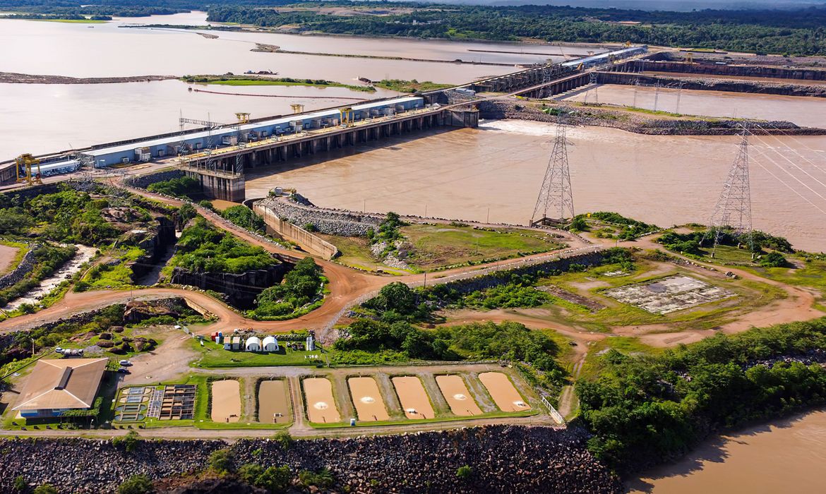 サントアントニオ水力発電所（©Santo Antonio Energia/Facebook）