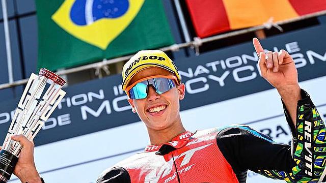 優勝したモレイラ氏（Divulgação MotoGP）