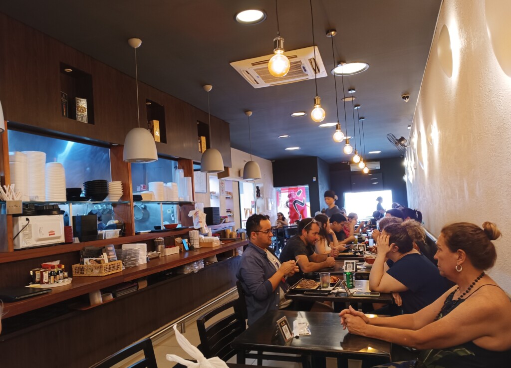 ＭＮラーメンの店内
