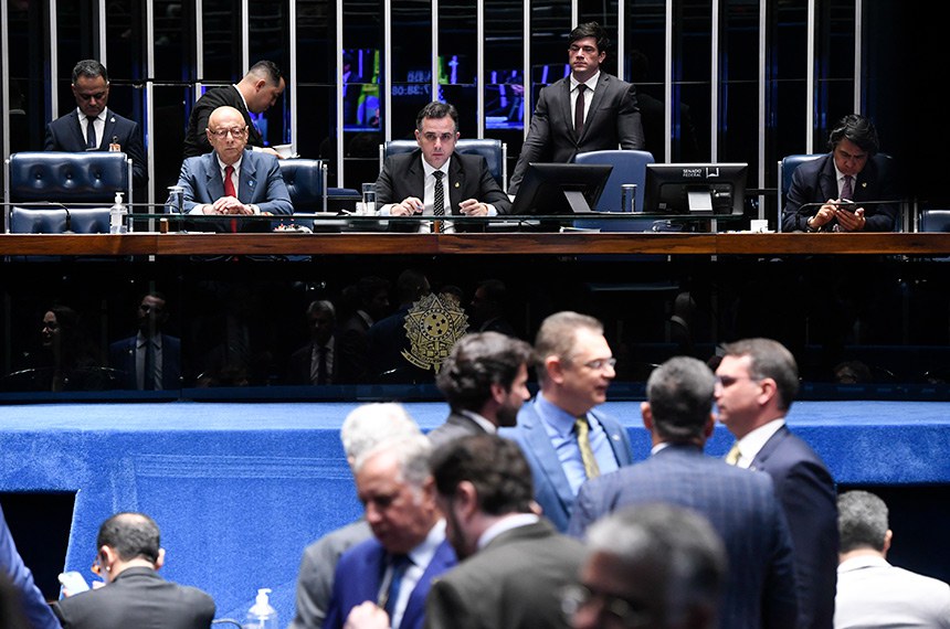 ２２日の上院（Jefferson Rudy/Agencia Senado）