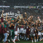 優勝を喜ぶフルミネンセ（Lucas Merçon/Fluminense F.C.）