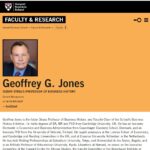 ハーバードビジネススクールのジェフリー・ジョーンズ教授の紹介ページ
