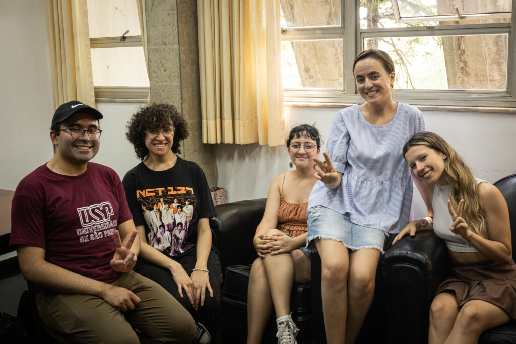 日本語学科の学生たち