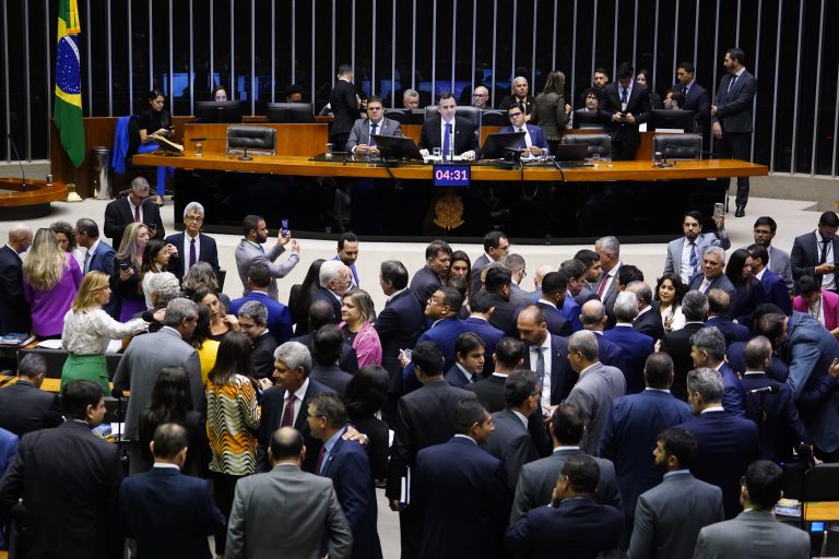 １９日の連邦議会（Pablo Valadares/Camara Dos Deputados）