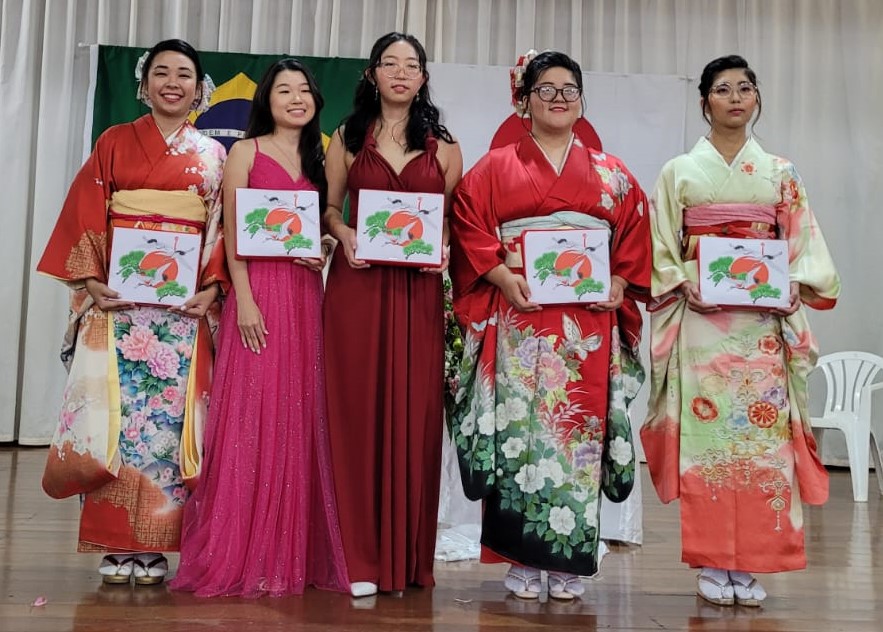 成人式に出席した５人の皆さん