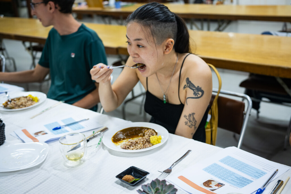 試食会の様子