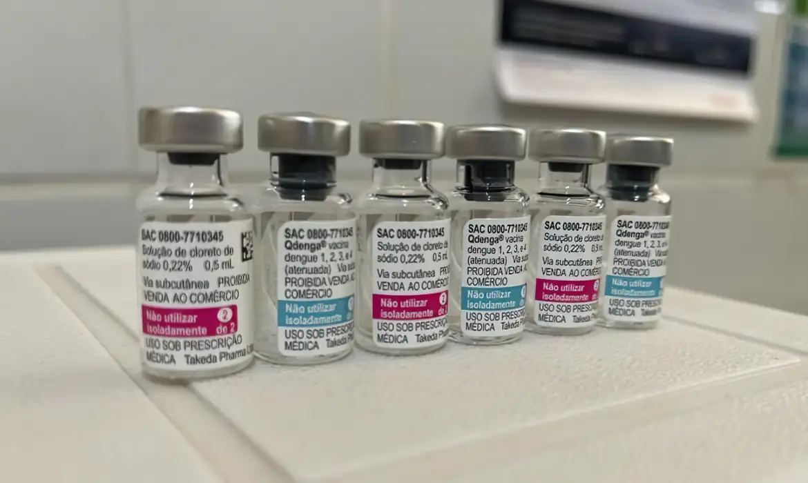 武田製薬製の予防接種ワクチン（©Rogerio Vidmantas/Prefeitura de Dourados）