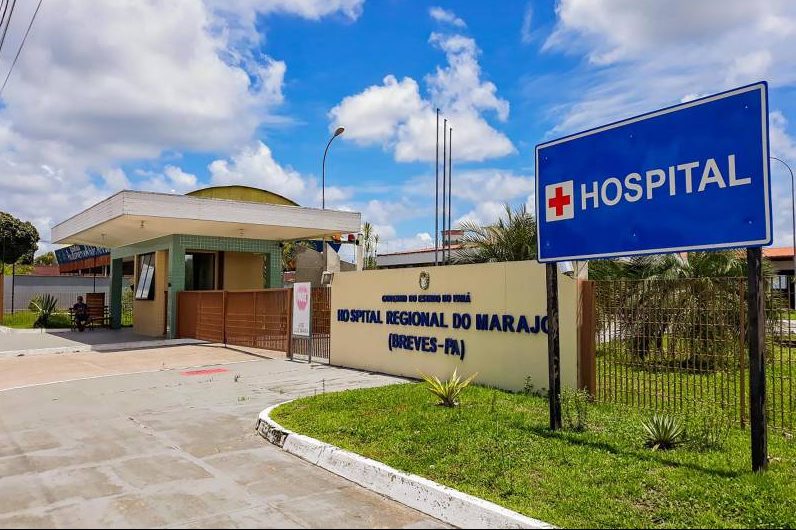 医療ミスが発生した「マラジョー地域病院」（Foto: Divulgação）