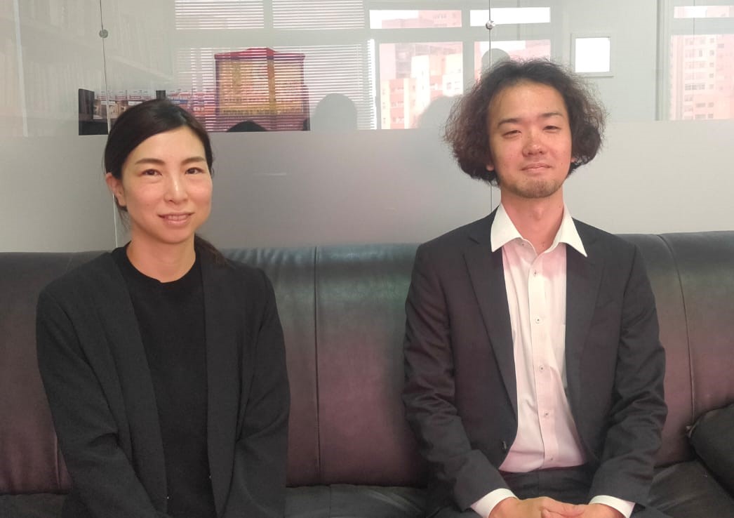 下山さんと片岡さん（左から）