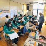日本ラチーノ学院の授業の光景（同校サイトより）