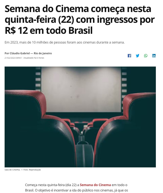 ２２日から映画週間が開催（２１日付ＣＢＮ）
