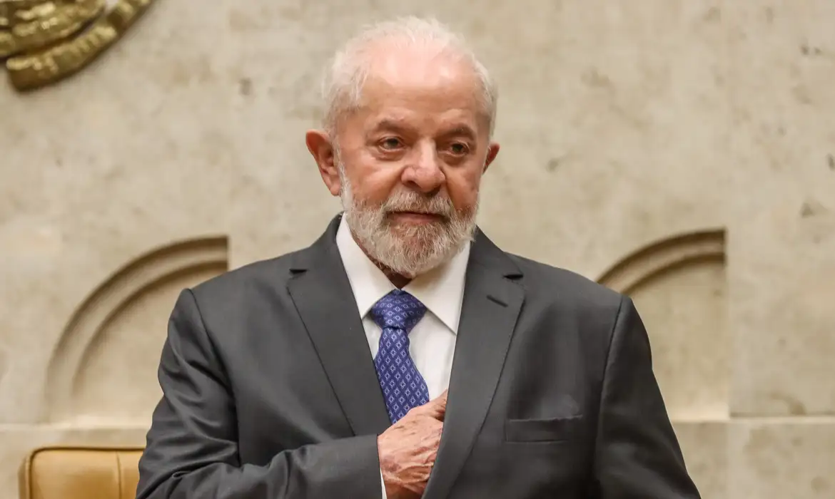 カリブ海・ラ米諸国の会議への参加発表直後のルーラ大統領（©Valter Campanato/Agencia Brasil）