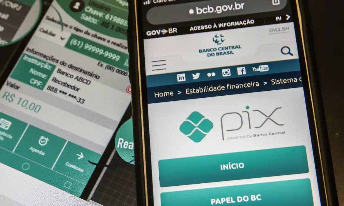 利用拡大が止まらないＰＩＸ（©Marcello Casal Jr/Agencia Brasil/Arquivo）