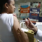 昨年の予防接種キャンペーンの様子（©Paulo Pinto/Agencia Brasil）