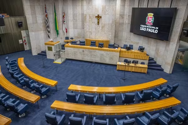 サンパウロ市市議会の本会議場（João Raposo/Rede Câmara）