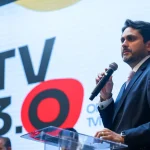 「TV3・0」を発表したジュセリーノ・フィーリョ通信相（Foto: Fabio Rodrigues- Pozzebom/Agência Brasil）