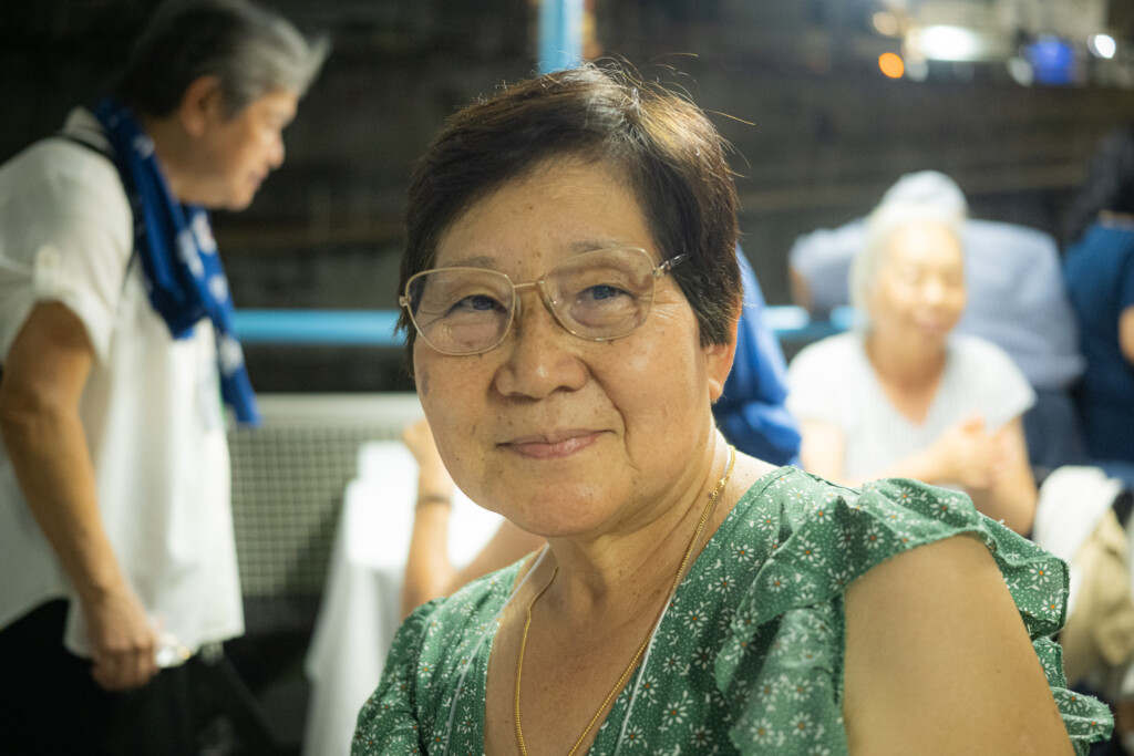 「ブラジルに来てよかった」と語る岡谷公子さん