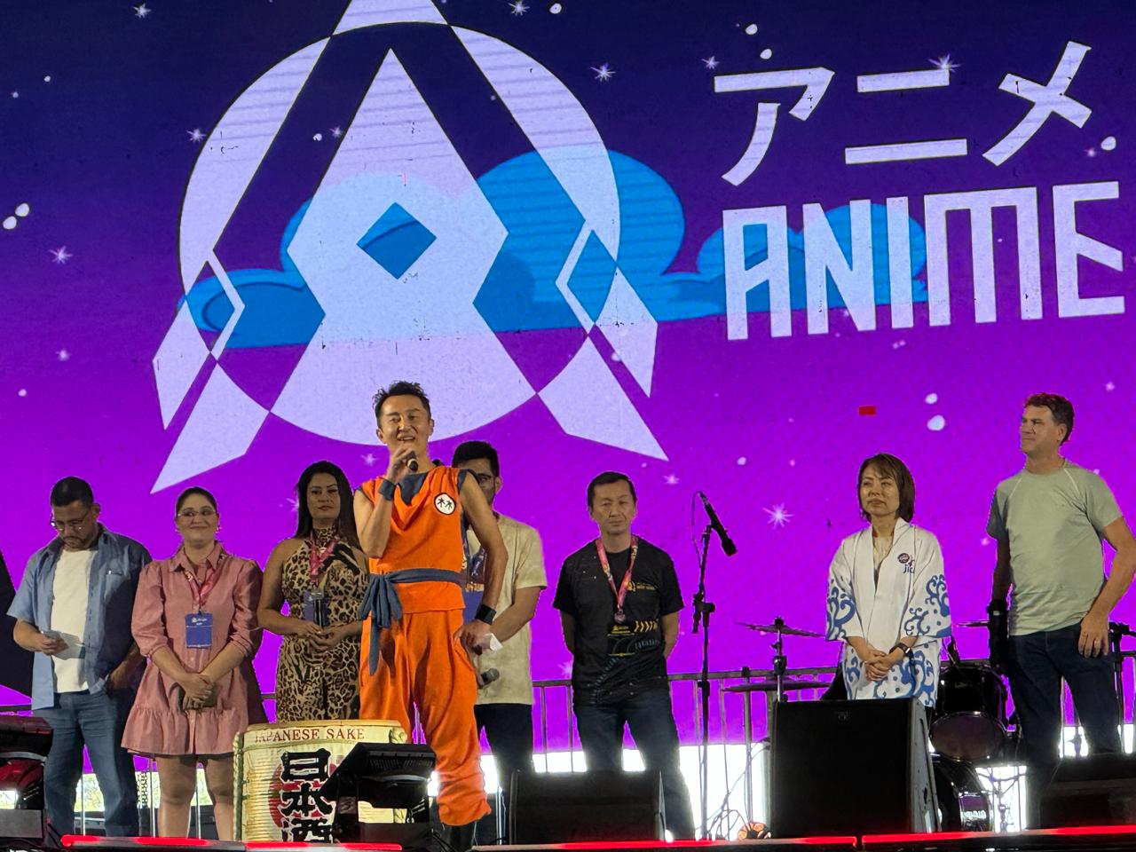 林大使も悟空コスプレで登場