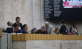 2日のサンパウロ市議会（Paulo Pinto/Agencia Brasil）