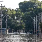 現在も水に覆われている被災地の一つ（©Rafa Neddemeyer/Agencia Brasil）