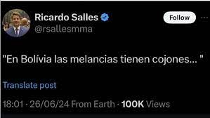 サレス下議の発言（X）