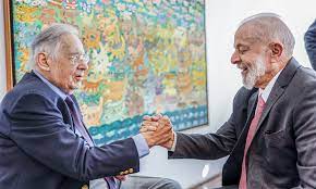 ルーラ氏とFHC氏（Ricardo Stuckert/PR）