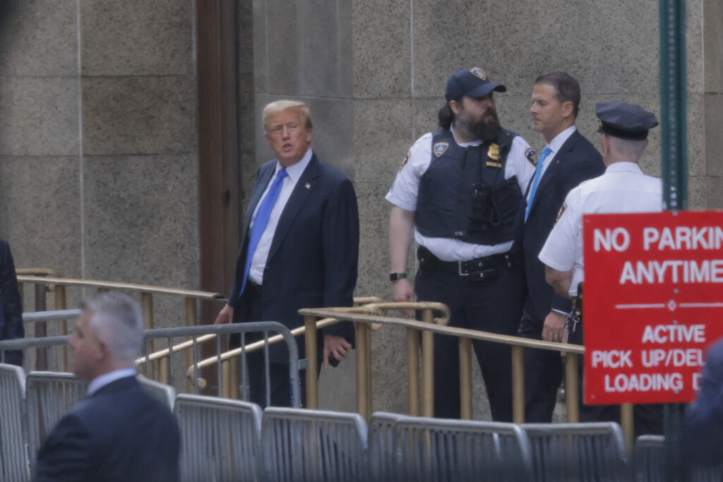 法廷でのトランプ氏（Caio Guatelli/Fotos Publicas）