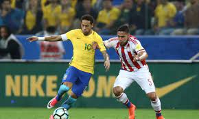 過去のパラグアイ戦（Lucas Figueiredo/CBF）