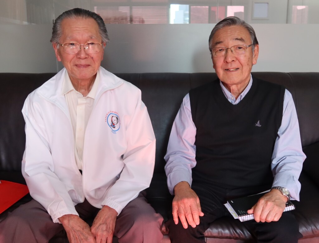 木下前会長と草野現会長