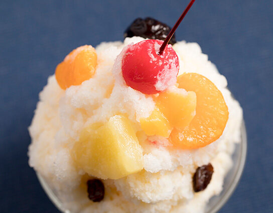 鹿児島県人会の「白熊」（農林水産省「うちの郷土料理」）