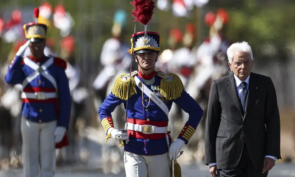 マッタレッラ大統領（©Marcelo Camargo/Agencia Brasil）