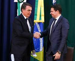 ボルソナロ氏とラマジェン氏（Valter Camargo/Agencia Brasil）