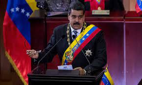 マドゥーロ大統領(Miguel Gutierrez/EFE)