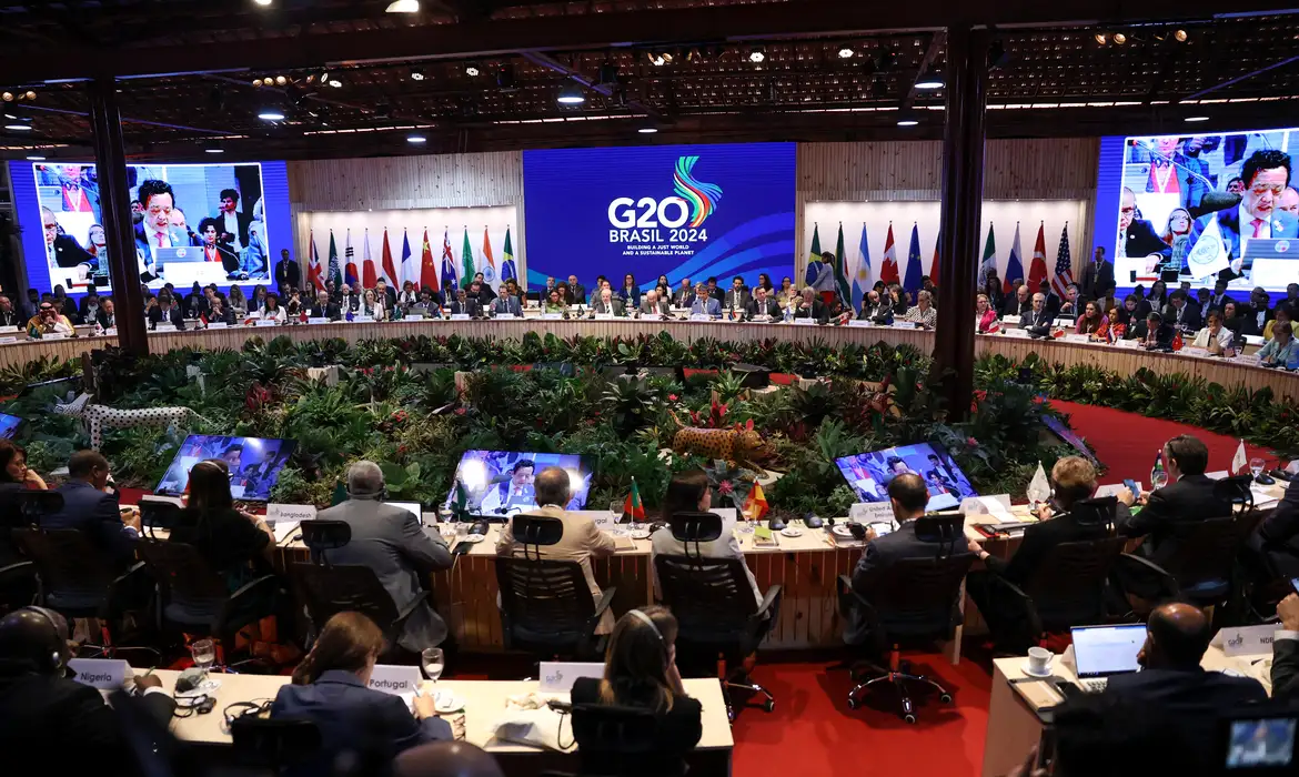 24日に開催されたG20の準備会合（©Tomaz Silva/Agencia Brasil）