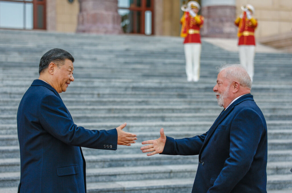 2023年4月、習国家主席によって迎えられたルーラ大統領（Foto:Ricardo Stuckert/PR）