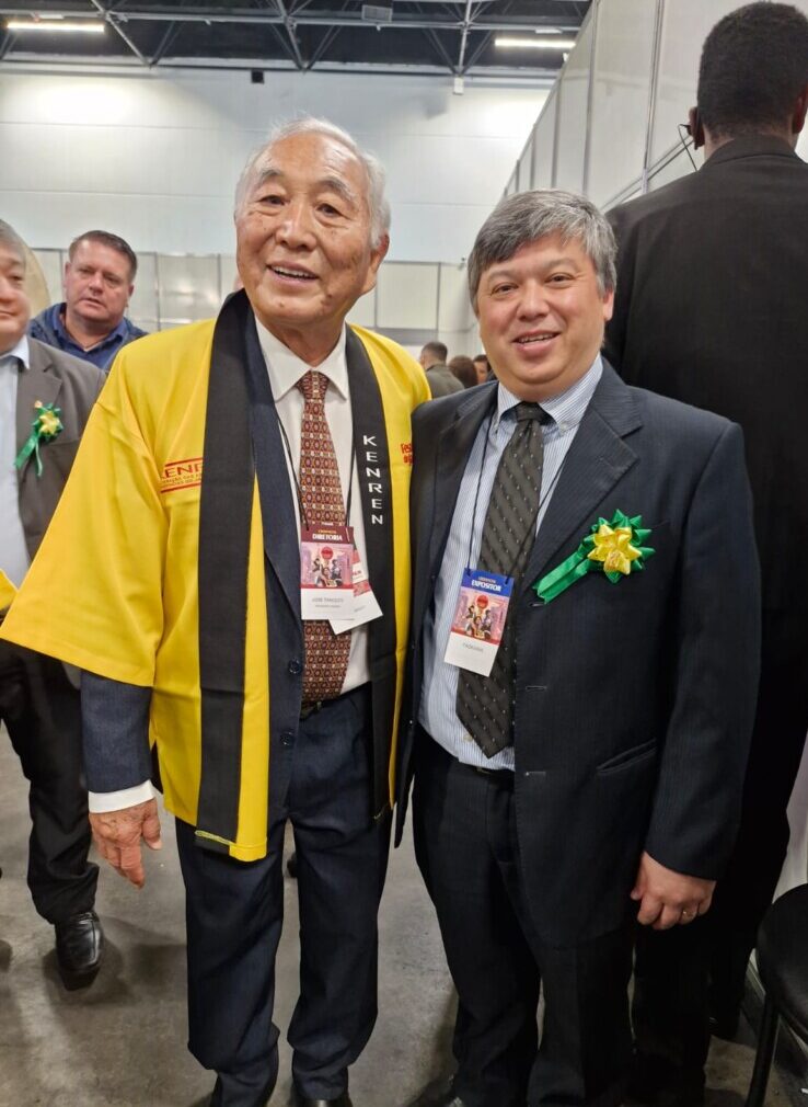 谷口県連会長と佐藤技術部長