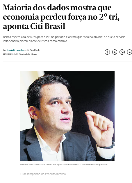 レオナルド・ポルト氏（21日付ヴァロール紙の記事の一部）