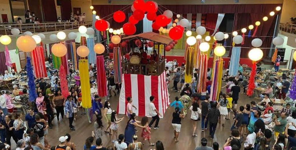 昨年の盆踊りの様子