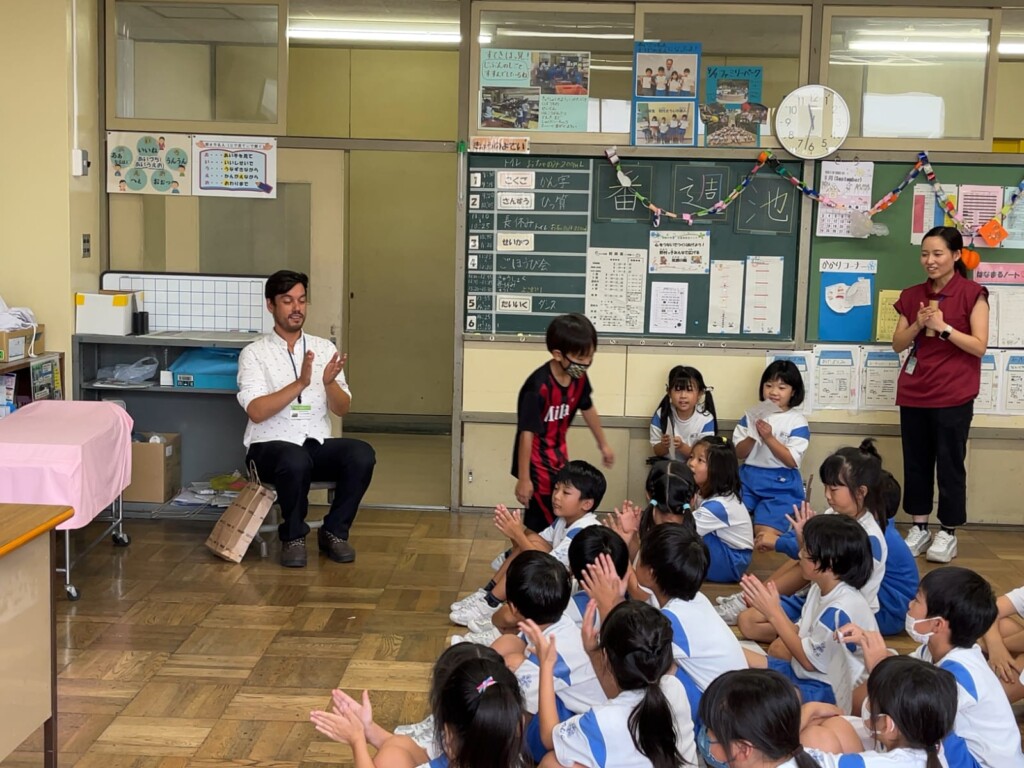 富山県で活動していた時のマテウスさん（本人提供）