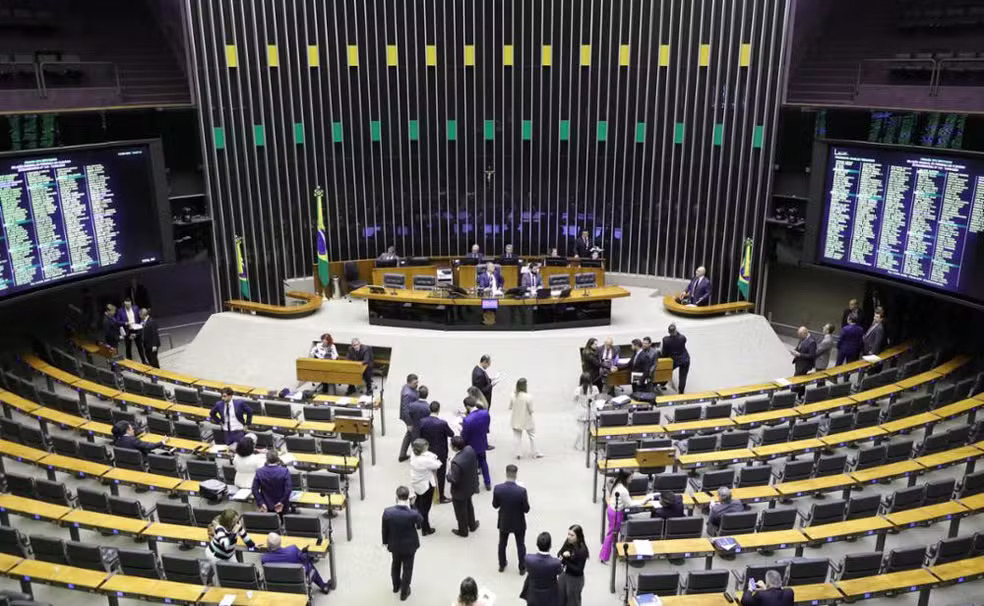 下院の本会議場(Mário Agra/Câmara dos Deputados)
