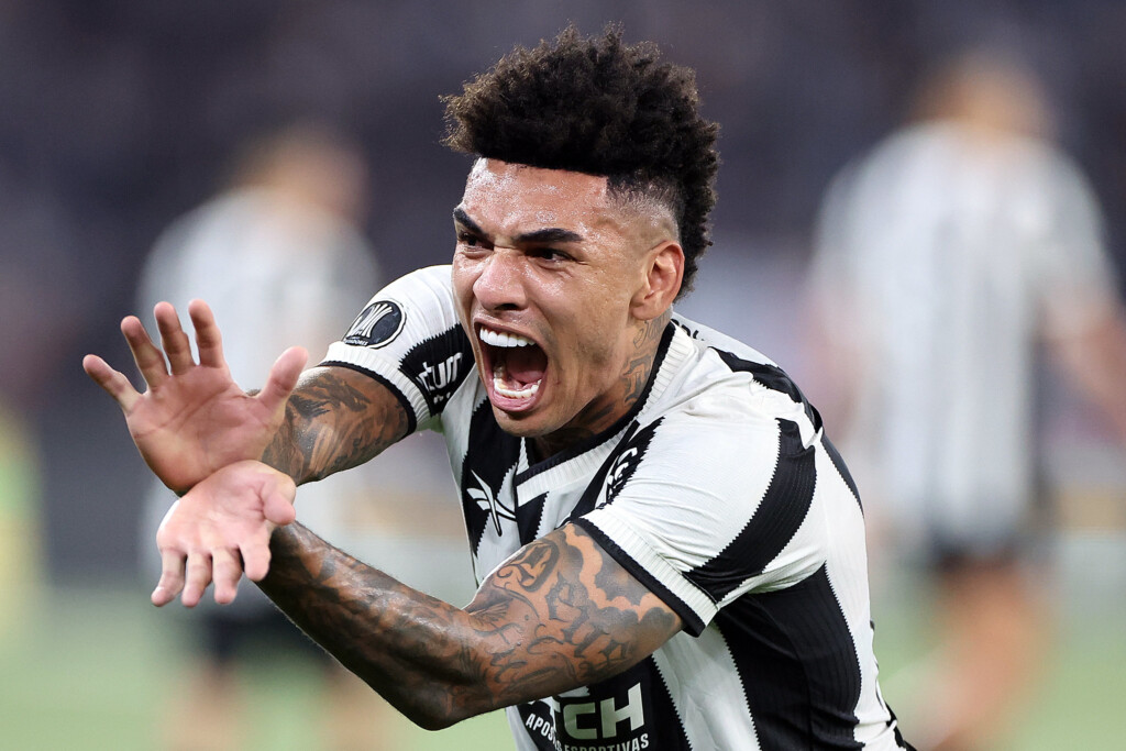 喜ぶイーゴル・ジェズス（Vitor Silva/Botafogo）