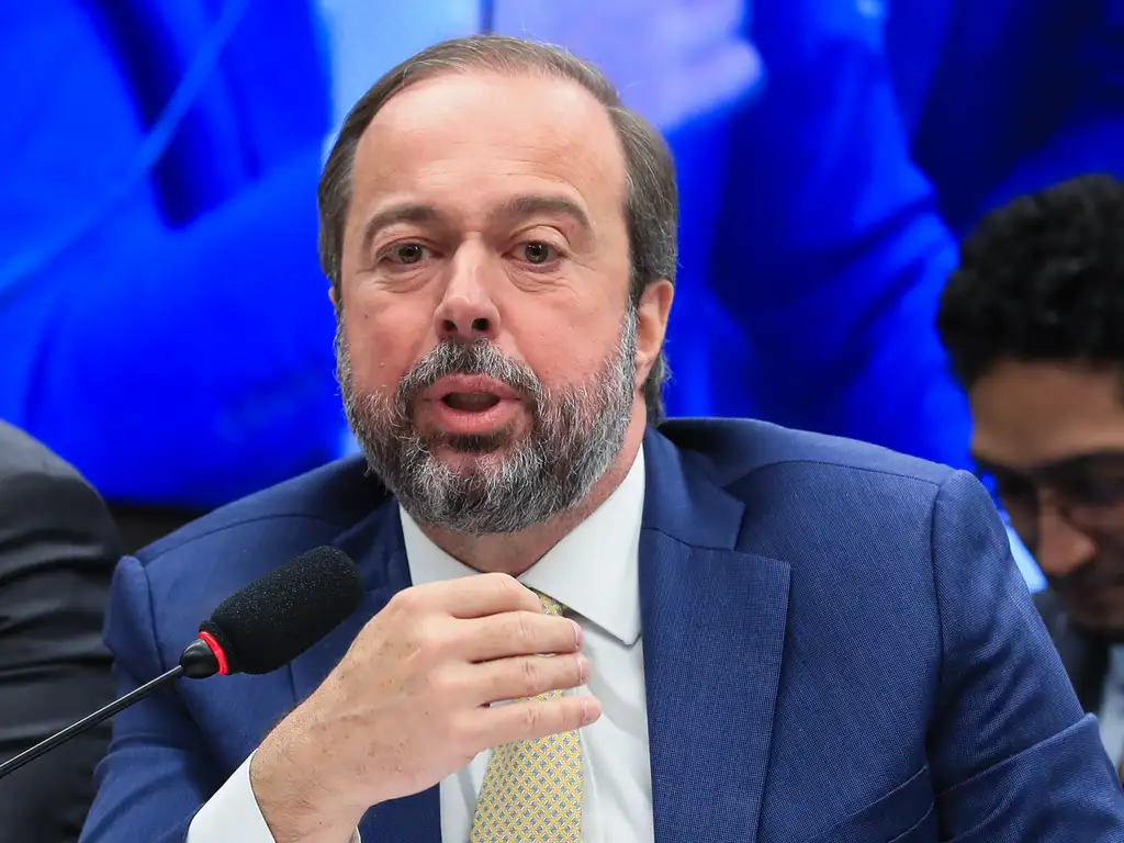 アレッシャンドレ・シルヴェウイラ鉱山動力相（Foto Lula Marques/ Agência Brasil）