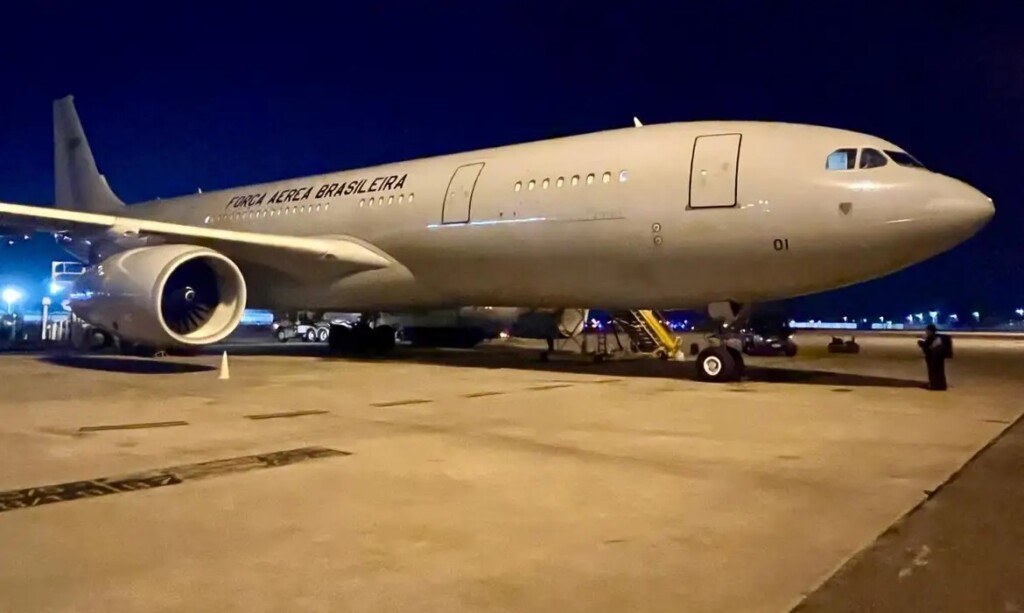 リスボンで待機中の空軍機（© FAB/Divulgação）