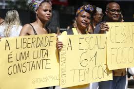 人種差別に反対する黒人たち（Paulo Pinto/Agencia Brasil）