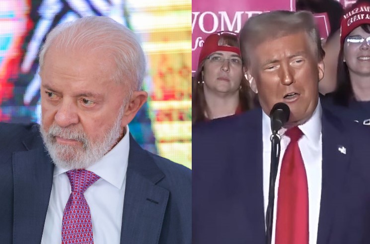 緊張関係にあるトランプ候補とルーラ大統領