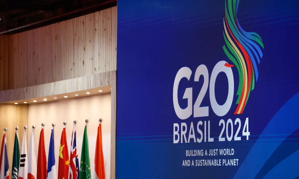 開催間近なG20サミットの会場（© Fernando Frazão/Agência Brasi）