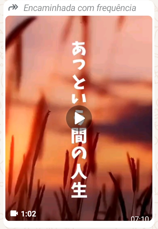 ワッツアップで送られてきた動画