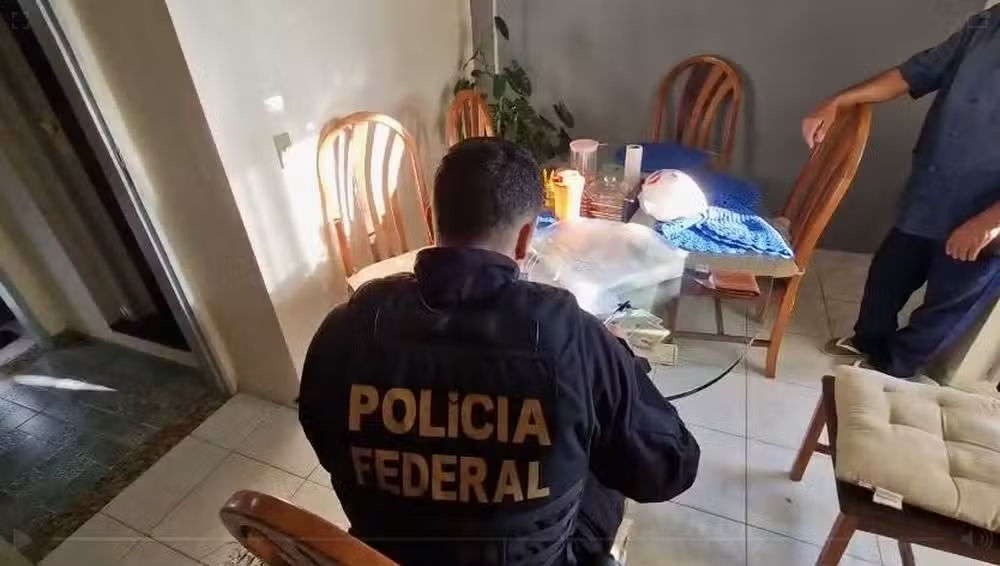 PFによる一斉捜査の様子(Foto:Divulgação/ Polícia Federal)